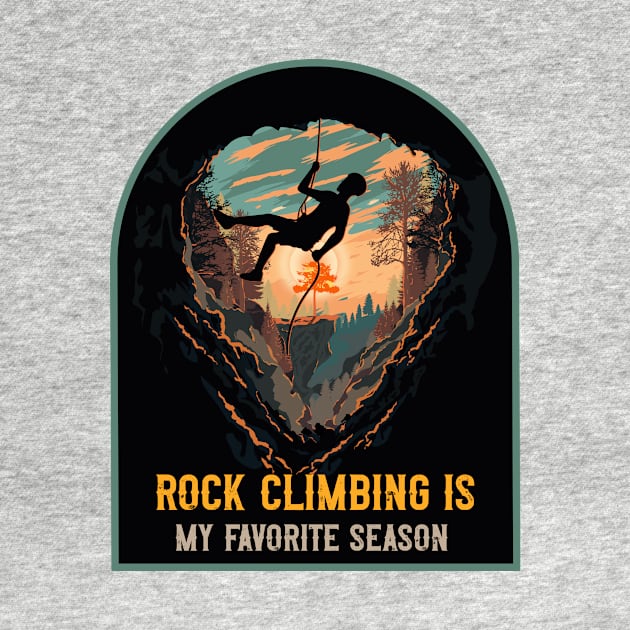 Rope climbing is my favorite season Rope climbing quote mountains adventure by HomeCoquette